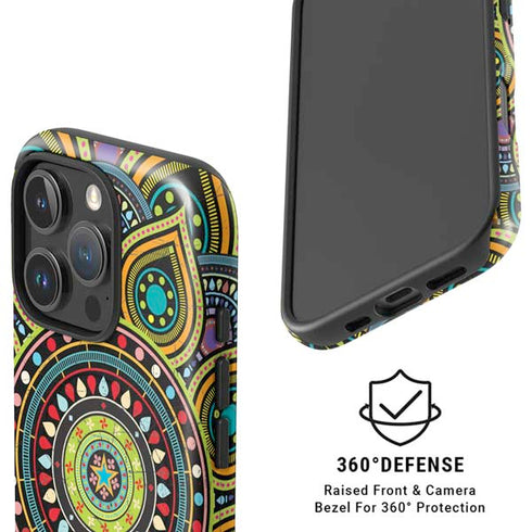 Sacred Wheel Colored iPhone 16 Pro Magsafe Impact Case